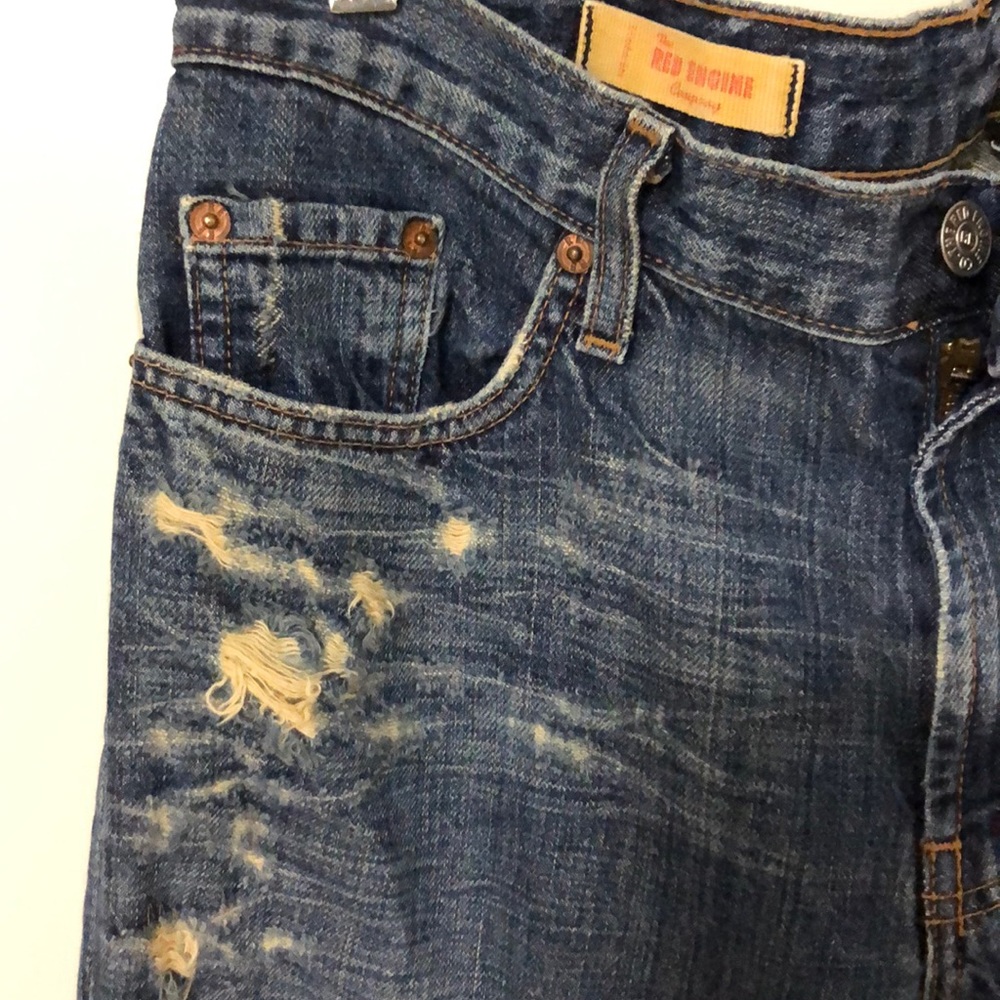 Red Engine Jeans - Picture 2 of 3